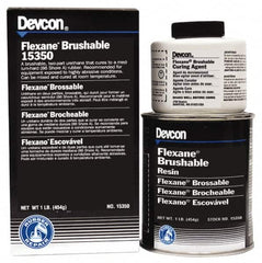 Devcon - 1 Lb Pail Two Part Urethane Adhesive - 45 min Working Time, 3,500 psi Shear Strength - Strong Tooling