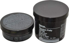 Devcon - 1 Lb Kit Gray Epoxy Resin Putty - 150°F (Wet), 350°F (Dry) Max Operating Temp, 16 hr Full Cure Time - Strong Tooling