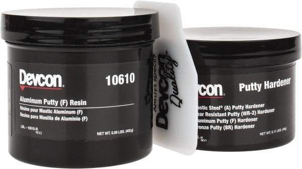 Devcon - 1 Lb Pail Two Part Epoxy - 60 min Working Time, 2,600 psi Shear Strength - Strong Tooling