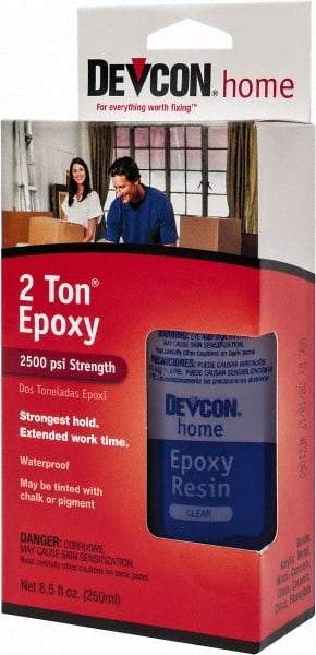 Devcon - 4.5 oz Bottle Two Part Epoxy - 30 min Working Time, Series 2 Ton - Strong Tooling