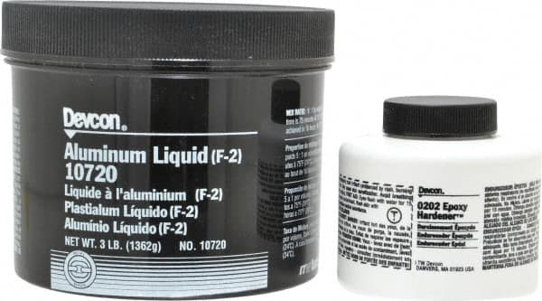 Devcon - 3 Lb Pail Two Part Epoxy - 75 min Working Time, 2,700 psi Shear Strength - Strong Tooling