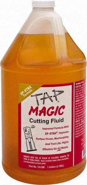 Tap Magic - Tap Magic EP-Xtra, 1 Gal Bottle Cutting & Tapping Fluid - Semisynthetic, For Boring, Broaching, Drilling, Engraving, Facing, Milling, Reaming, Sawing, Threading, Turning - Strong Tooling