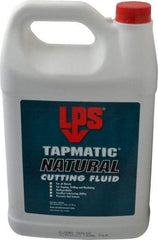 LPS - Tapmatic Natural, 1 Gal Bottle Cutting & Tapping Fluid - Straight Oil, For Boring, Broaching, Drilling, Engraving, Facing, Milling, Reaming, Sawing, Tapping, Threading, Turning - Strong Tooling