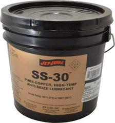 Jet-Lube - 10 Lb Pail High Temperature Anti-Seize Lubricant - Copper, -65 to 1,800°F, Copper Colored, Water Resistant - Strong Tooling