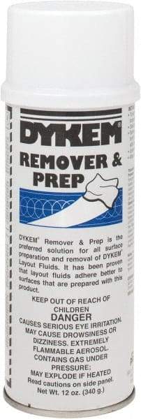 Dykem - Layout Fluid Remover and Thinner - 16 Ounce Aerosol Can - Strong Tooling