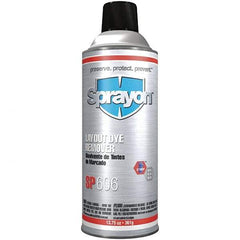 Sprayon - Layout Fluid Remover - 16 Ounce Aerosol Can, 12-3/4 Ounce Net Fill - Strong Tooling