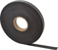 Mag-Mate - 200' Long x 1" Wide x 1/32" Thick Flexible Magnetic Strip - 8 Lb Max Pull Force, 4 Linear Ft/Lb Magnetic Pull Force, Plain Back - Strong Tooling