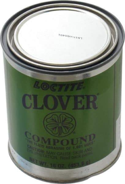 Loctite - 1 Lb Grease Compound - Compound Grade Ultra Fine, Grade 7A, 1,200 Grit, Black & Gray, Use on General Purpose - Strong Tooling