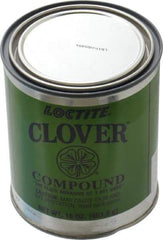 Loctite - 1 Lb Grease Compound - Compound Grade Ultra Fine, Grade 7A, 1,200 Grit, Black & Gray, Use on General Purpose - Strong Tooling