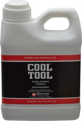 Monroe Fluid Technology - Cool Tool, 1 Pt Can Cutting & Tapping Fluid - Straight Oil, For Blanking, Boring, Broaching, Drilling, Hobbing, Milling, Reaming, Tapping, Turning - Strong Tooling