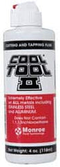 Monroe Fluid Technology - Cool Tool II, 4 oz Bottle Cutting & Tapping Fluid - Straight Oil, For Blanking, Boring, Broaching, Drilling, Hobbing, Milling, Reaming, Tapping, Turning - Strong Tooling