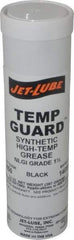 Jet-Lube - 14 oz Cartridge Graphite High Temperature Grease - Black, High/Low Temperature, 600°F Max Temp, NLGIG 1-1/2, - Strong Tooling