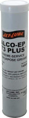 Jet-Lube - 14 oz Cartridge Aluminum Extreme Pressure Grease - Red, Extreme Pressure, 450°F Max Temp, NLGIG 2, - Strong Tooling