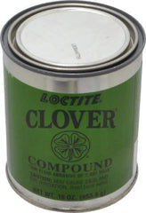 Loctite - 1 Lb Grease Compound - Compound Grade Extra Fine, Grade 1A, 320 Grit, Black & Gray, Use on General Purpose - Strong Tooling