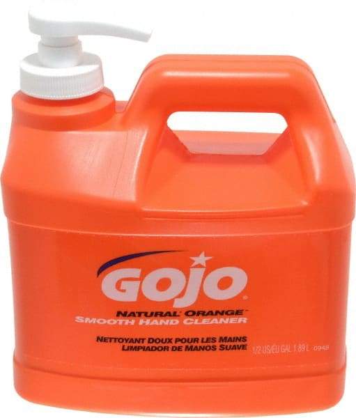 GOJO - 1/2 Gal Pump Bottle Liquid Hand Cleaner - General Duty - Strong Tooling