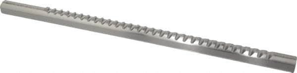 Dumont Minute Man - 3/16" Keyway Width, Production Keyway Broach - Bright Finish, 3/4" Broach Body Width, 25/64" to 2-1/2" LOC, 14-3/4" OAL, 2,170 Lbs Pressure for Max LOC - Strong Tooling