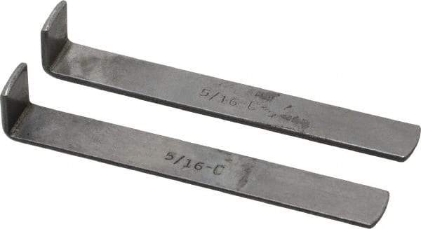 Dumont Minute Man - 2 Piece Style C Broach Shim - 5/16" Keyway Width, 0.055" Shim Thickness - Strong Tooling