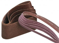 Norton - 3-1/2" Wide x 15-1/2" OAL, 100 Grit, Aluminum Oxide Abrasive Belt - Aluminum Oxide, Fine, Coated, Series R228 - Strong Tooling