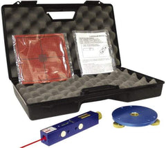 Laseraim - 500 Ft. Max Measuring Range, Red Beam Laser Level Kit - Includes Carry Case, LTA3 Targets, LTAL1 Tripod Mount and Magic Level - Strong Tooling