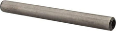 Value Collection - 1/4" Diam x 2-1/2" Pin Length Grade 8 Alloy Steel Pull Out Dowel Pin - 1 Rounded & 1 Threaded End - Strong Tooling