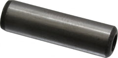 Value Collection - 1/2" Diam x 1-3/4" Pin Length Grade 8 Alloy Steel Pull Out Dowel Pin - 1 Rounded & 1 Threaded End - Strong Tooling