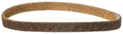 3M - 4" Wide x 168" OAL, Aluminum Oxide Abrasive Belt - Aluminum Oxide, Medium, Nonwoven, Series SC-BS - Strong Tooling