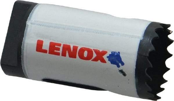 Lenox - 1-3/16" Diam, 1-1/2" Cutting Depth, Hole Saw - Bi-Metal Saw, Toothed Edge - Strong Tooling