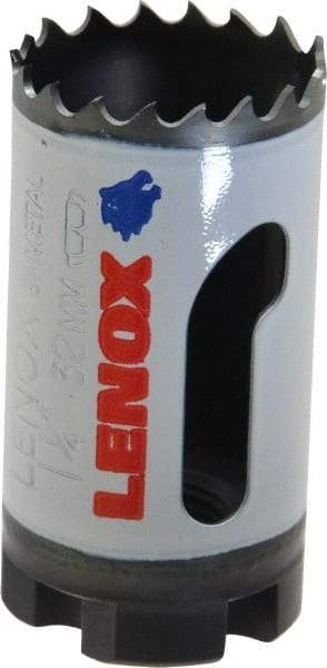 Lenox - 1-1/4" Diam, 1-1/2" Cutting Depth, Hole Saw - Bi-Metal Saw, Toothed Edge - Strong Tooling