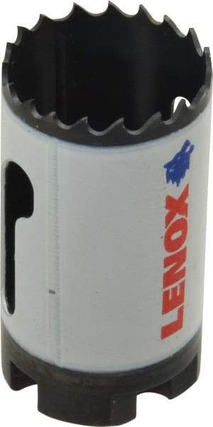 Lenox - 1-5/16" Diam, 1-1/2" Cutting Depth, Hole Saw - Bi-Metal Saw, Toothed Edge - Strong Tooling