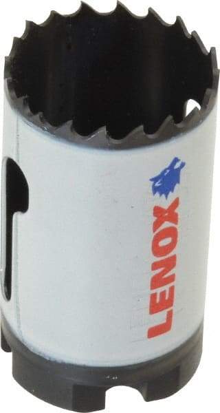 Lenox - 1-3/8" Diam, 1-1/2" Cutting Depth, Hole Saw - Bi-Metal Saw, Toothed Edge - Strong Tooling