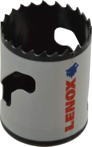 Lenox - 1-9/16" Diam, 1-1/2" Cutting Depth, Hole Saw - Bi-Metal Saw, Toothed Edge - Strong Tooling