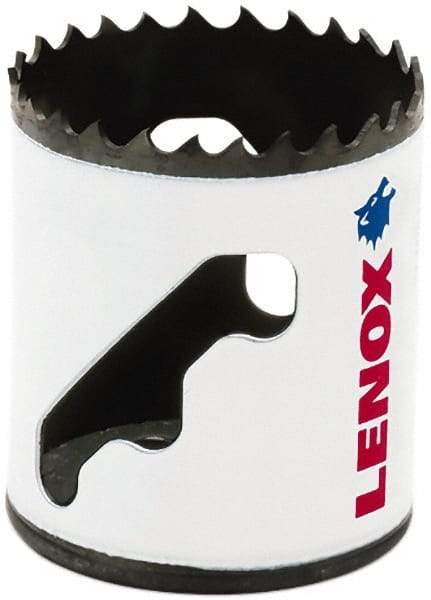 Lenox - 1-3/4" Diam, 1-1/2" Cutting Depth, Hole Saw - Bi-Metal Saw, Toothed Edge - Strong Tooling