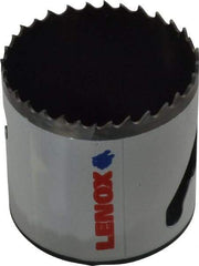 Lenox - 2-1/8" Diam, 1-1/2" Cutting Depth, Hole Saw - Bi-Metal Saw, Toothed Edge - Strong Tooling