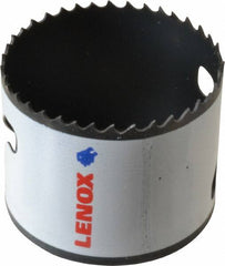 Lenox - 2-9/16" Diam, 1-1/2" Cutting Depth, Hole Saw - Bi-Metal Saw, Toothed Edge - Strong Tooling