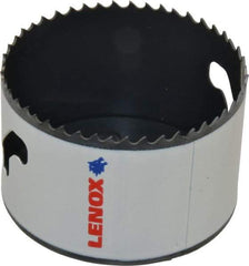 Lenox - 3-1/8" Diam, 1-1/2" Cutting Depth, Hole Saw - Bi-Metal Saw, Toothed Edge - Strong Tooling