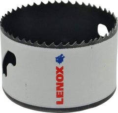 Lenox - 3-1/4" Diam, 1-1/2" Cutting Depth, Hole Saw - Bi-Metal Saw, Toothed Edge - Strong Tooling