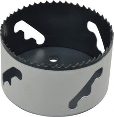 Lenox - 3-1/2" Diam, 1-1/2" Cutting Depth, Hole Saw - Bi-Metal Saw, Toothed Edge - Strong Tooling