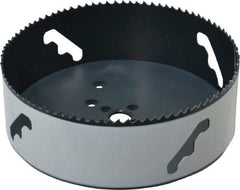 Lenox - 6" Diam, 1-1/2" Cutting Depth, Hole Saw - Bi-Metal Saw, Toothed Edge - Strong Tooling