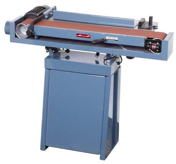 Enco - Belt Sanding Machines Belt Length (Inch): 89 Belt Width (Inch): 6 - Strong Tooling