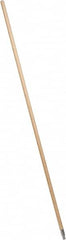 PRO-SOURCE - 60 x 15/16" Wood Handle for Push Brooms - Threaded Connection, Tan - Strong Tooling