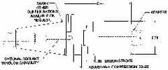 Parlec - CAT40 Taper Shank Tension & Compression Tapping Chuck - #10 (Ferrous & Nonferrous) to 1" (Nonferrous), 3/4" (Ferrous) Tap Capacity, 6.28" Projection, Quick Change, Through Coolant - Exact Industrial Supply