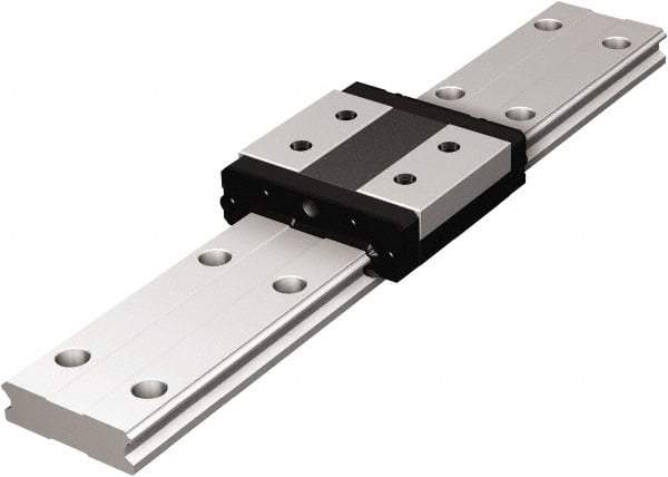 THK - 820mm OAL x 42mm Overall Width x 15mm Overall Height 4 Way SHW Rail - 60mm Between Holes, 4-1/2 x 7-1/2 x 5.3mm Hole Size - Strong Tooling