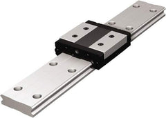 THK - 230mm OAL x 37mm Overall Width x 11mm Overall Height 4 Way HRW Rail - 50mm Between Holes, 4-1/2 x 7-1/2 x 5.3mm Hole Size - Strong Tooling