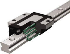 THK - 1,640mm OAL x 34mm Overall Width x 28mm Overall Height Horizontal Mount SSR Rail - 80mm Between Holes, 9 x 14 x 12mm Hole Size - Strong Tooling