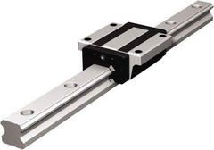 THK - 280mm OAL x 20mm Overall Width x 18mm Overall Height 4 Way HSR Rail - 60mm Between Holes, 6 x 9-1/2 x 8-1/2mm Hole Size - Strong Tooling