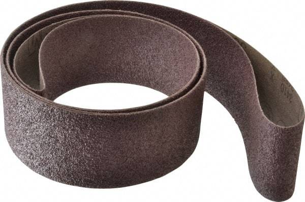 3M - 3" Wide x 120" OAL, 36 Grit, Aluminum Oxide Abrasive Belt - Aluminum Oxide, Very Coarse, Coated, X Weighted Cloth Backing, Series 341D - Strong Tooling