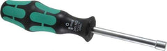 Wera - 3/16" Hollow Shaft Nutdriver - Ergonomic Handle, 6-1/4" OAL - Strong Tooling