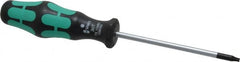 Wera - T10 Torx Driver - 3-3/16" Blade Length, 6-1/4" OAL, Ergonomic Handle - Strong Tooling