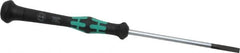 Wera - Electronic/Electrostatic Slotted Screwdriver - 80mm Blade Length, Round Shank, Ergonomic Handle - Strong Tooling