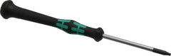 Wera - T9 Torx Driver - 2-3/8" Blade Length, 6-3/16" OAL, Micro Handle - Strong Tooling